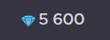 5,600 DIAMANTES
