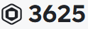 3,625 ROBUX